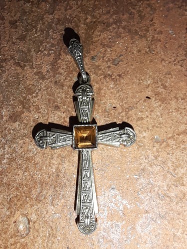 Wunderschönes art deco kreuz - art,