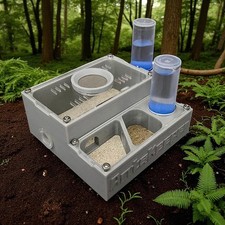 Ameisenfarm Starterset | Formicarium Nest mit Wasserzufuhr | für Königin & kleine An