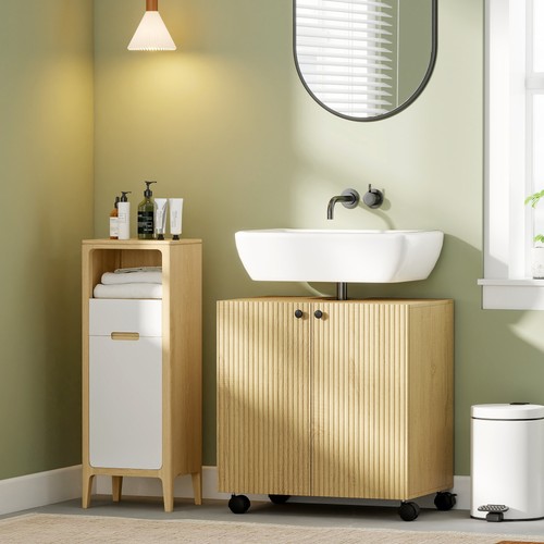 Homcom waschbeckenunterschrank - homcom,