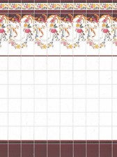 Puppenhaus Jugendstil Wand