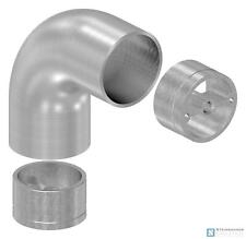 Edelstahl Rohrbogen 90° für