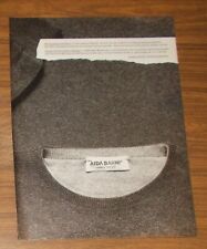 Seltene Werbung vintage AIDA BARNI Cashmere Two Ply Strickmode 1987