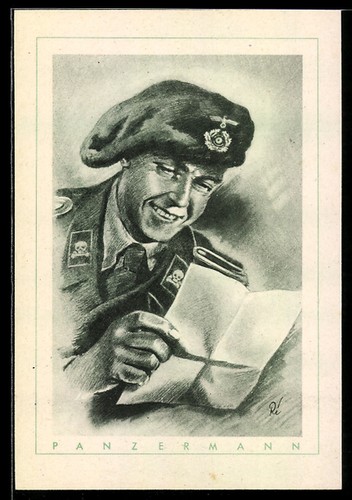 German künstler ak - ww, künstler-ak