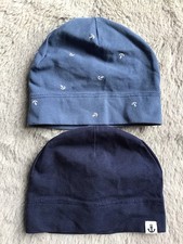 2  MÜTZEN * ANKER  * 50/56  ** Übergang  ** Herbst ** H&M ** Mütze ** BABY JUNGE