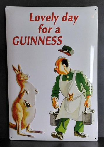 Guinness blechschild - guinness,