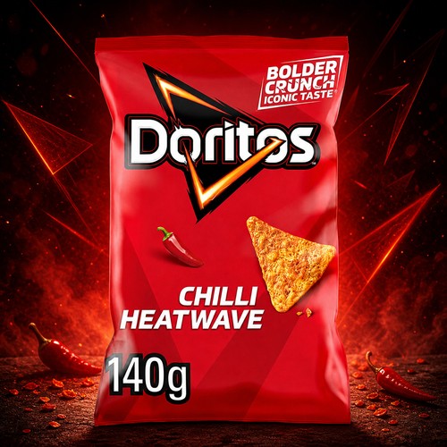 Doritos chilli heatwave 140g - doritos,