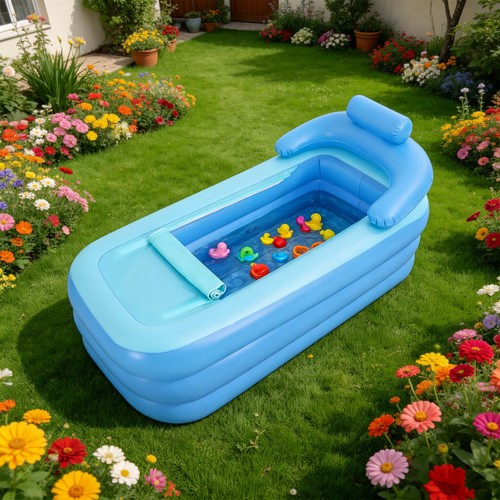 Inflatable bathtub foldable - inflatable,