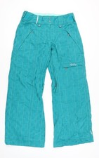 Wedze Damen grün Größe 12 Schneehose weites Bein isoliert Winterhose