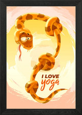 Gerahmtes Wandbild Poster