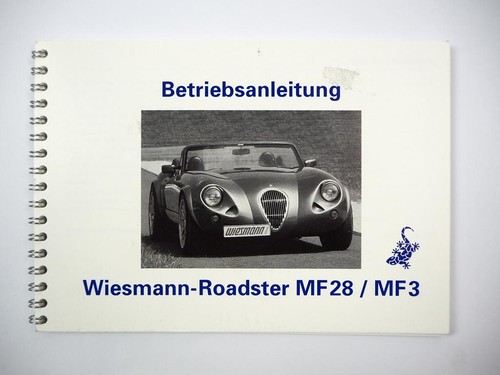 Wiesmann mf28 mf3 - wiesmann,