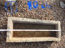 Steintrog Granittrog Wassertrog Brunnen Waschbecken Grand Blumentrog   