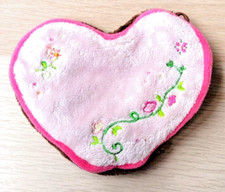 weicher Herzgeldbeutel für Kinder, Pferdefreunde, rosabraun, Wichteln, Schule