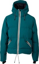 Ski Jacke Damen Grün Brunotti Puffer M XL Winterjacke Wasserdicht 10K Winddicht