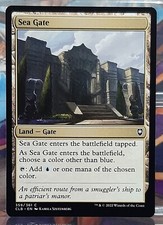 Magic - Sea Gate - Common/Land - Commander Legends: Schlacht um Baldur’s Gate
