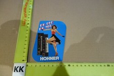 Alter Aufkleber Musikinstrument Zubehör Klavier Keyboard Heimorgel HOHNER (JA)