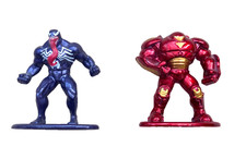 2 Jada Toys Marvel Metall-Figuren VENOM & HULKBUSTER 4 cm hoch
