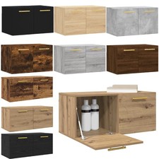 Wandschrank Hängeschrank Badschrank Aufbewahrungsschrank Holzwerkstoff vidaXL