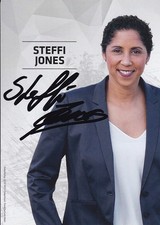 Steffi JONES - Fussball-Weltmeisterin 2003, DFB, Original-Autogramm!