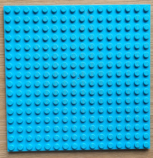 Lego Platte 16x16 mittel azur