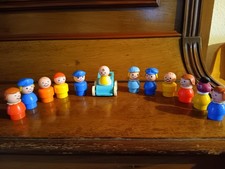 Fisher Price - 12  Figuren  LITTLE PEOPLE -Vintage 