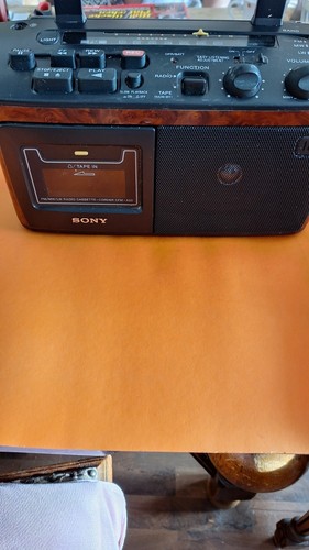 Sony kassettenradio alt - kassettenradio,