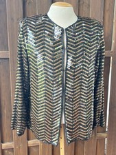 Pailletten Jacke Damen  Größe XL,