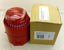 ComPro Kombi-Signalgeber Flashni Rot Blitzlicht, Dauerton 24 V/DC Warntonsirene