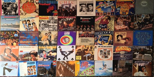 Schallplatten sammlung - schallplatten,