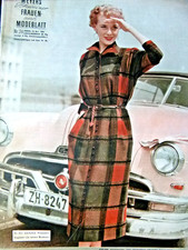 altes Modeheft von 1954 mit