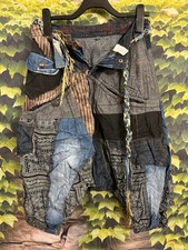 Desingual Harem-Jeans-Caprihose – Größe 28 S- M Motto-Wochen Party Fotoshootings