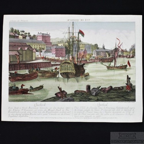 Kupferstich quebeck leizel - kupferstich:, quebeck,