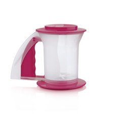 Tupperware Einhandsieb mit Deckel Rucki Zucki Mehlsieb Puderzuckersieb Puderfee