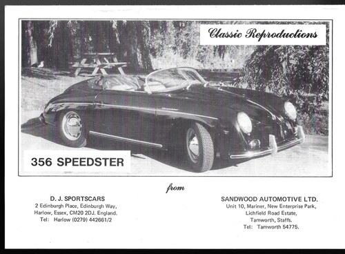 Sportscars 356 speedster - sportscars,