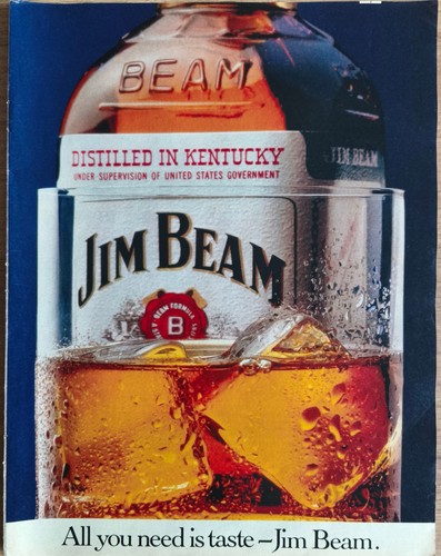 Jim beam whisky - jim,