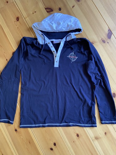 Sweatshirt nebulus blau - sweatshirt, xl