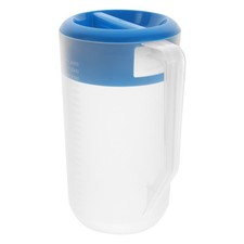Plastikwasserkrug mit Deckel Juice Pitcher mit Skala Getränke Ice Tea
