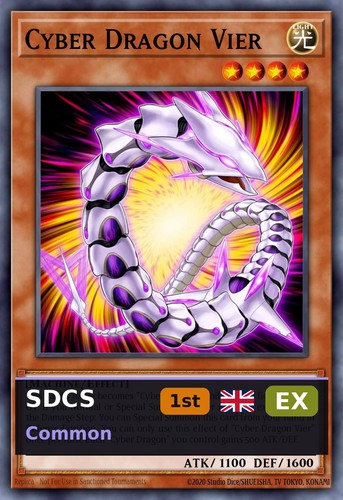 Cyber dragon vier sdcs - cyber, 1st