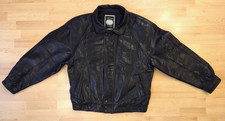 Herren Leder Bomber Jacke