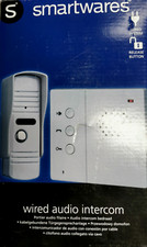 Tür - Sprechanlage 1 Familien Haus nur 2 Drähte komplette Anlage mit Kabel IB71