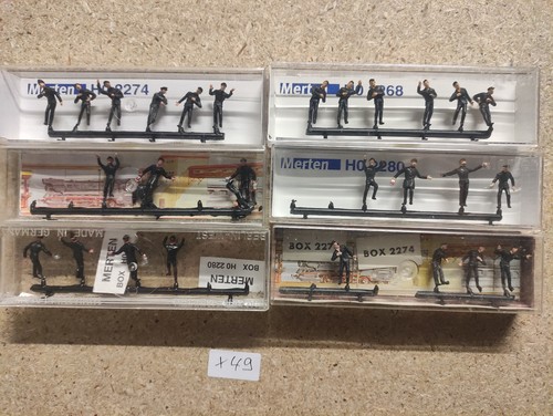 Merten spur h0 figuren - 1:87,
