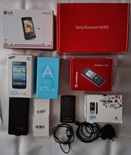 Handy Sammlung in OVP, 7 Stück, alle funktionsfähig, ohne Simkarte