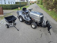 Rasentraktor Aufsitzmäher MTD LUX 15,5 PS B&S Motor Heckauswurf Schneeschild