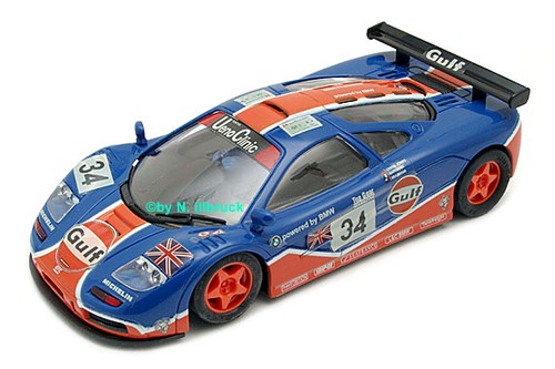 Mclaren gtr gulf - mclaren, nr.34