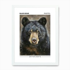 Schwarzbär pastell aquarell - aquarell, 3