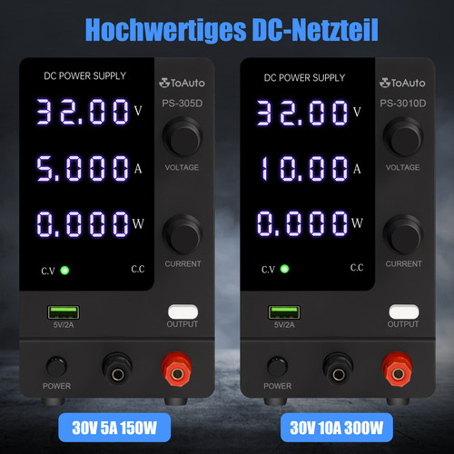 30v netzgerät 6a 10a - 30v, dc
