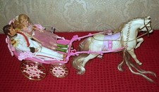 Barbie Rapunzel Kutsche 2002. 