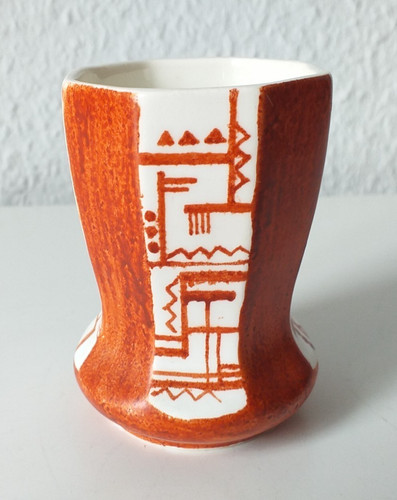Keramik vase art deco - keramik,