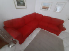 Ecksofa EKTORP 4 Sitzer von IKEA (weinrot) an Selbstholer in 15366 Neuenhagen
