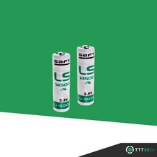 2 x Saft Lithium Batterie AA
