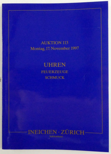 Ineichen zürich auktion 113 - ineichen,